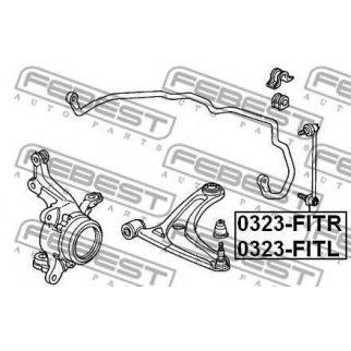 Тяга стабилизатора 0323-FITL фото