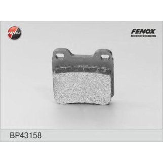 Колодки тормозные задние дисковые к-кт Fenox BP43158 фото