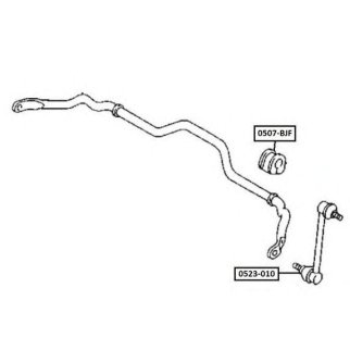 Втулка переднего стабилизатора ASVA 0507-BJF фото