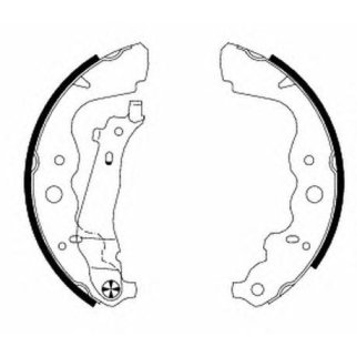 Колодки барабанные к-кт TEXTAR 91069300 фото