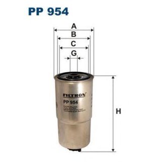 Фильтр топливный FILTRON PP 954 фото