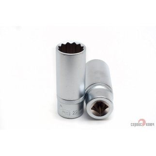 Головка торцевая 22 1/2&quot; 12гр глубокая СЕРВИС КЛЮЧ фото