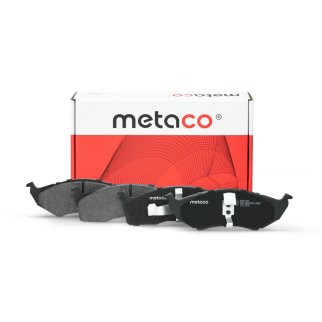 Колодки тормозные передние к-кт metaco 3000-092 фото