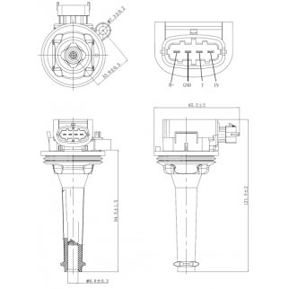 Катушка зажигания FEBEST 27640-001 фото 2