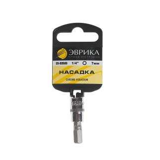 Насадка 1/4&quot; 6гр 7мм ЭВРИКА фото