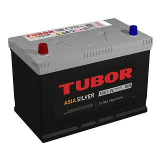 Аккумуляторная батарея TUBOR ASIA SILVER 6СТ100 прям. 304х175х221 850A D31R фото