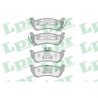 Колодки тормозные задние дисковые к-кт Lpr 05P1000 фото