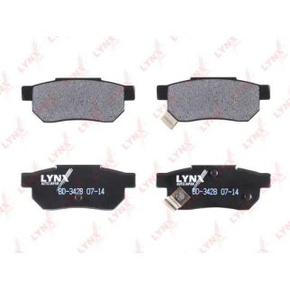 Колодки тормозные задние дисковые к-кт LYNXauto BD-3428 фото