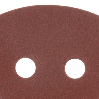 Круг абразивный на ворсовой подложке под "липучку", перфорированный, P 240, 125 мм, 5 шт MATRIX 73811 фото 3