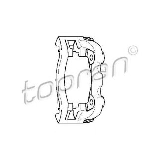 Скоба суппорта переднего topran 110290756 фото
