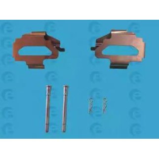 Комплект монтажный тормозных колодок фото