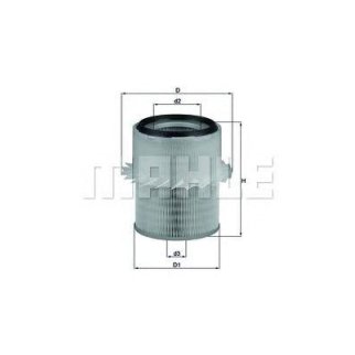 Фильтр воздушный KNECHT LX 673 фото 2 Фильтр воздушный KNECHT LX 673 фото 2