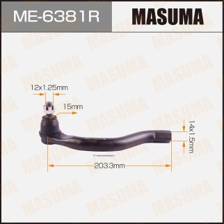 Наконечник рулевой Masuma ME-6381R фото