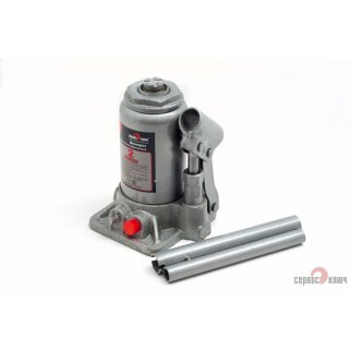 Домкрат бутылочный 2т. Гидравлический двухштоковый высота 161-374 СЕРВИС КЛЮЧ фото