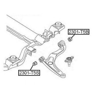 Сайлентблок ASVA 2301-T5S фото