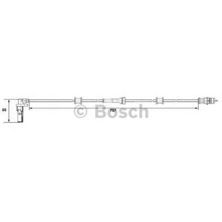 Датчик ABS задний левый BOSCH 0 265 007 532 фото