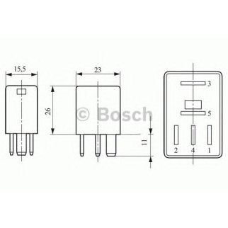 Реле BOSCH 0 332 207 402 фото