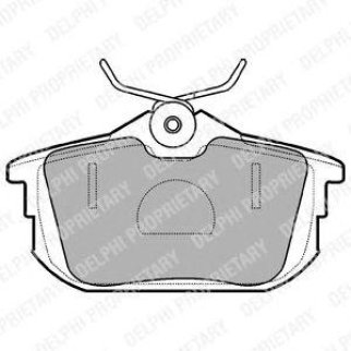 Колодки тормозные к-кт DELPHI LP1593 фото