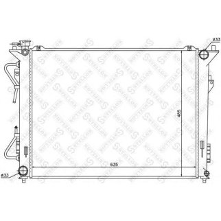 Радиатор основной Stellox 10-26613-SX фото