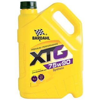 Масло трансмиссионное BARDAHL XTG 75W90 GL5 синт. 5л фото