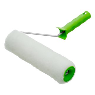 Валик 250мм ИСКУСТВЕННЫЙ МЕХ с ручкой ворс15мм D-48мм Dруч-6мм полиэстер СИБРТЕХ фото