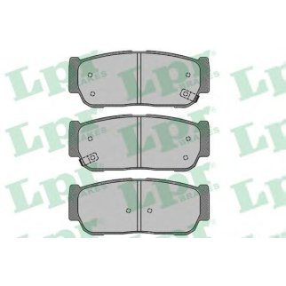Колодки тормозные задние дисковые к-кт Lpr 05P1504 фото