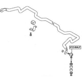 Стойка переднего стабилизатора ASVA 0723-BALF фото
