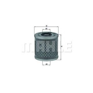 Фильтр масляный KNECHT OX 91 D фото 2