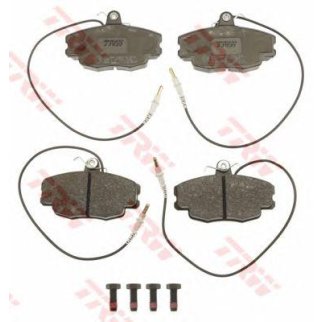 Колодки PEUGEOT/CITROEN передние к-т TRW фото