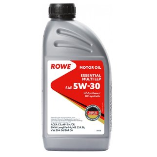 Масло моторное ROWE ESSENTIAL MULTI LLP 5W30 1л синт. фото