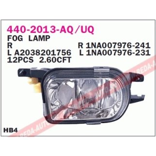 Фара противотуманная левая MERCEDES (W203) 03- фото