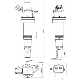Катушка зажигания FEBEST 12640-011 фото 2