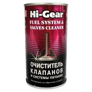 Присадка в бензин Hi-Gear для очистки топл.системы(клапанов) 295мл. фото