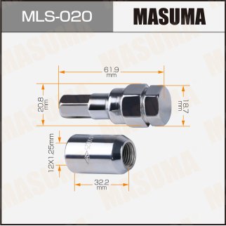 Гайка колеса Masuma MLS-020 фото
