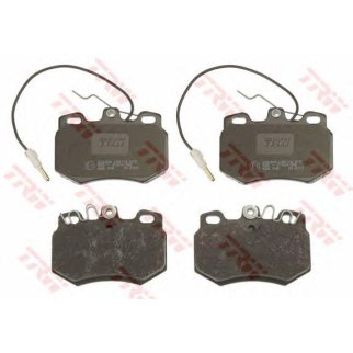 Колодки тормозные передние к-кт TRW GDB808 фото