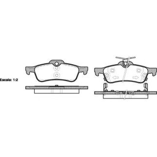 Колодки Honda Civic (12-) задние к-кт Remsa фото