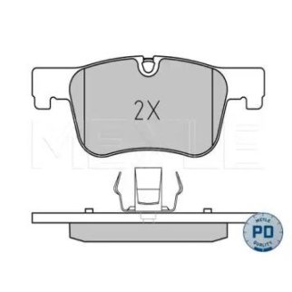 Колодки торм.пер. (WVA 25506 18.2mm) /PLATINUM PAD/ фото