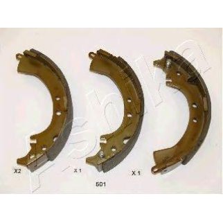 Колодки барабанные к-кт ashika 55-06-601 фото