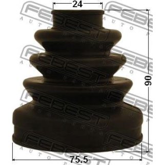 Пыльник ШРУСа внутреннего (комплект) фото