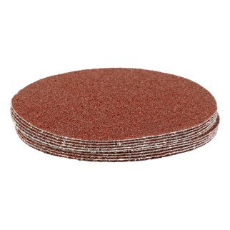 Круг абразивный на ворсовой подложке под "липучку", P 40, 125 мм, 10шт. MATRIX фото