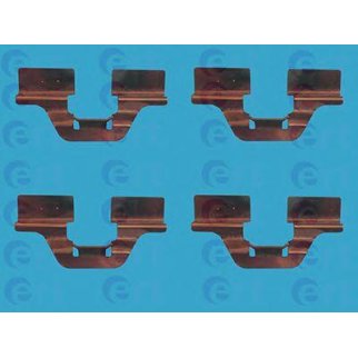 К-кт установочный передних колодок ERT 420007 фото