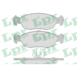 Колодки тормозные передние к-кт Lpr 05P644 фото