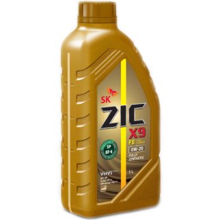 Масло моторное ZIC X9 FE 0W-20 синтетическое 1 л 132684 фото