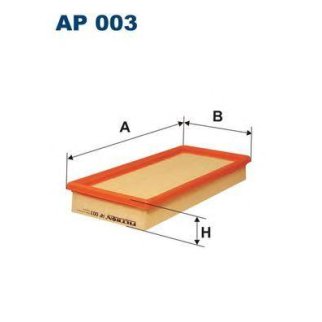 Фильтр воздушный FILTRON AP 003 фото