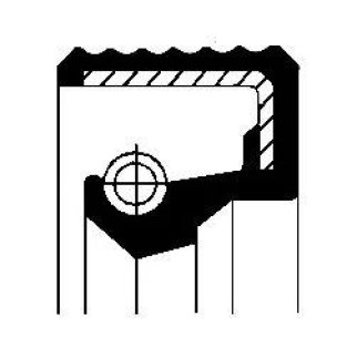 Сальник насоса гидроусилителя CORTECO 12012051B фото