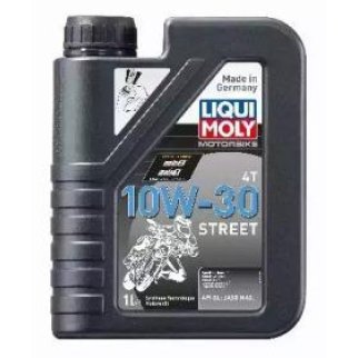 Масло моторное LIQUI MOLY для 4Т мотоц 10w30 синт. 1л фото