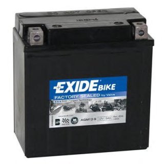 Аккумулятор МОТО EXIDE _AGM12-9 EXIDE фото 1