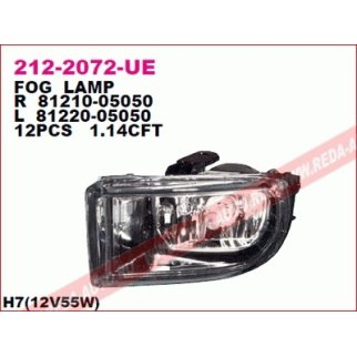 Фара противотуманная прав TOYOTA: AVENSIS - 07/00-03/03 фото