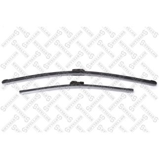 Щетка стеклоочистителя 650/450 мм бескаркасная комплект 2 шт STELLOX WIPER BLADE 201672_SX фото