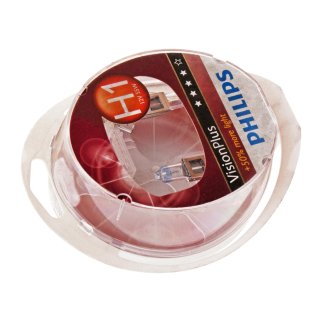 Лампа 12V H1 55W +60% PHILIPS VisionPlus 2 шт. DUOBOX 12258VPS2 фото